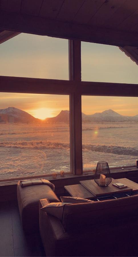 Unique Barnhouse In Amazing Gimsoy In Lofoten Saupstad  Buitenkant foto